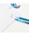 STITCH - Set 2 Stylos-bille avec son Socle 3D Acrylique - vue de profil