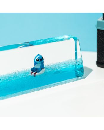 STITCH - Set 2 Stylos-bille avec son Socle 3D Acrylique - vue de detail