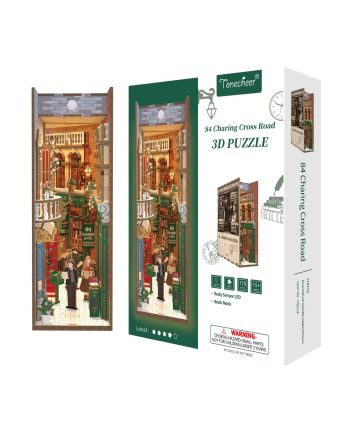 BOOK NOOK KIT - DIY- 84 Charing Cross Road - 178pcs + LED Light - vue principale