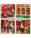 BOOK NOOK KIT - DIY- 84 Charing Cross Road - 178pcs + LED Light - vue de dos