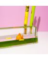 LES SIMPSONS - Set 2 Stylos-bille avec son Socle 3D Acrylique - vue de dos