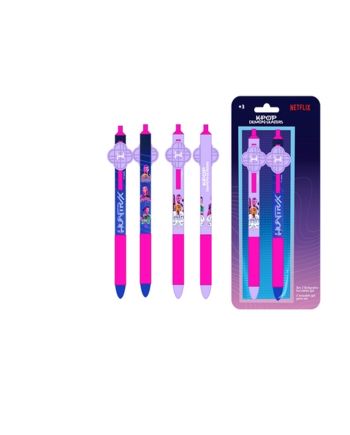 K-POP DEMON HUNTERS - Set de 2 Stylos-Bille - vue principale