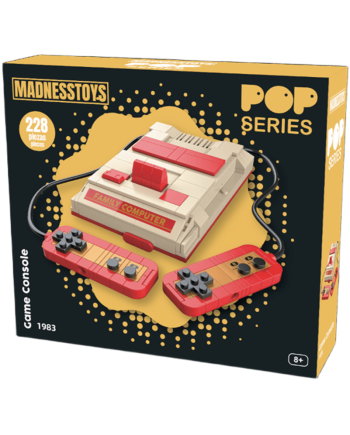 POP SERIES - Kit de Construction - Console de Jeux Vidéo 1983 - 228pc - vue de profil