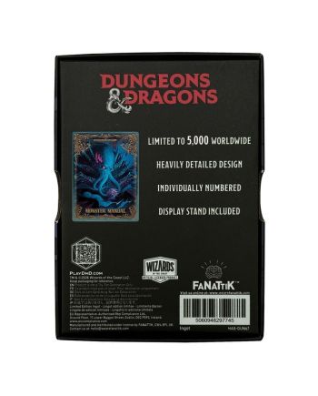 DONJONS & DRAGONS - Monster Manual - Lingot Edition Limitée - vue de detail
