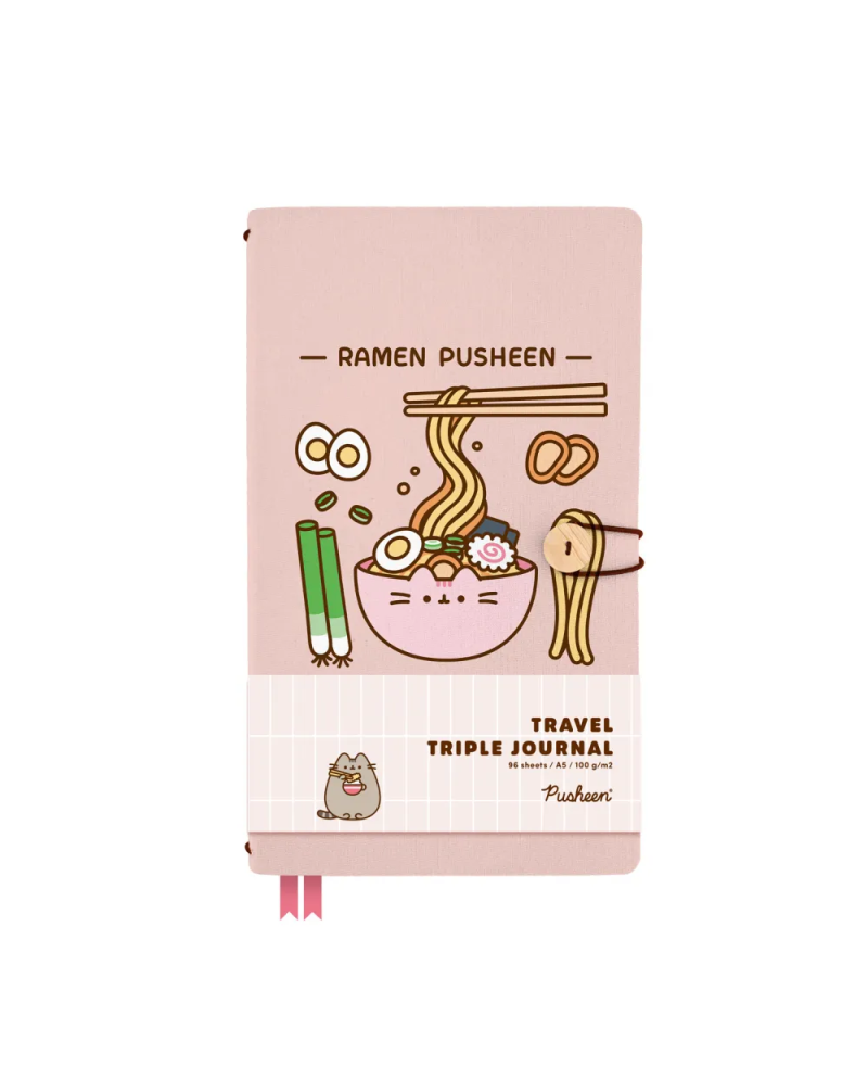 PUSHEEN - Sushi Roll - Carnet de Voyage - Format A5 - vue principale