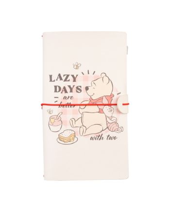 WINNIE L'OURSON - Lazy Days - Carnet de Voyage - Format A5 - vue de face