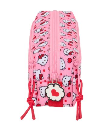 HELLO KITTY - Trousse Tripple Rectangulaire - vue de profil