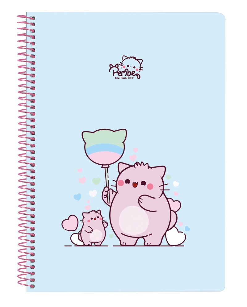 THE PINK CAT - Notebook A5 - vue principale