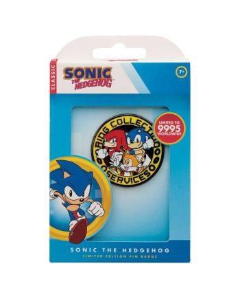 SONIC - Sonic, Tails & Knuckles - Pin's Edition Limitée - vue de face
