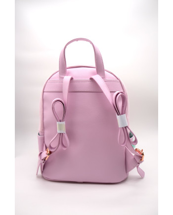 STITCH & ANGEL - Fashion Duo Pink Corduroy BackPack - '32x25x14cm'