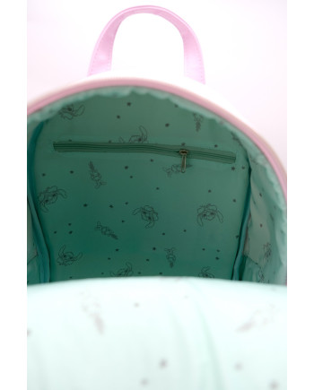 STITCH & ANGEL - Fashion Duo Pink Corduroy BackPack - '32x25x14cm'