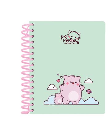 THE PINK CAT - Notebook A6 - vue principale