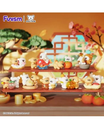 MALTESE - Lucky Paws Series - Blind Box Set 8 Figurine - vue principale
