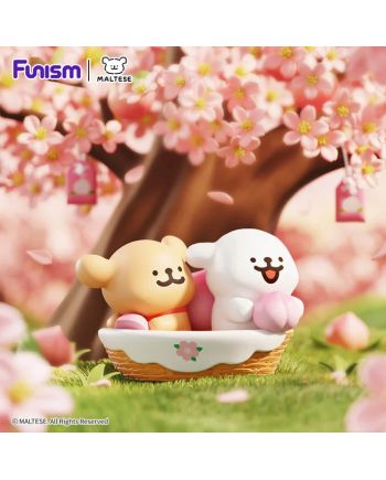MALTESE - Lucky Paws Series - Blind Box Set 8 Figurine - vue de profil