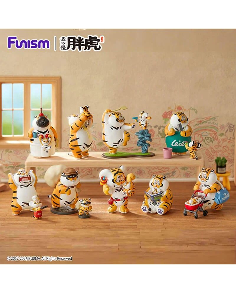 ALEXANDER THE FAT TIGER - Roaring Love Series 2 - Blind Box Set 8 Fig. - vue principale