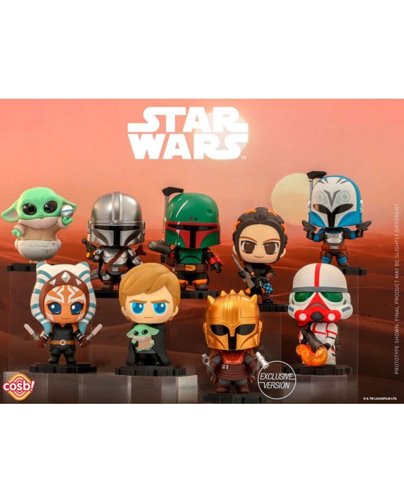 STAR WARS - Series 1 - Assort. 8 Figurines Cosbi 8cm BLIND BOX - vue principale