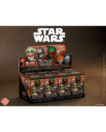 STAR WARS - Series 1 - Assort. 8 Figurines Cosbi 8cm BLIND BOX - vue de face