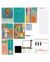 BOOK NOOK KIT - DIY- Monde de Vincent - 80pcs + LED Light - vue du packaging