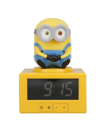 MINIONS - Réveil 16cm - vue de profil