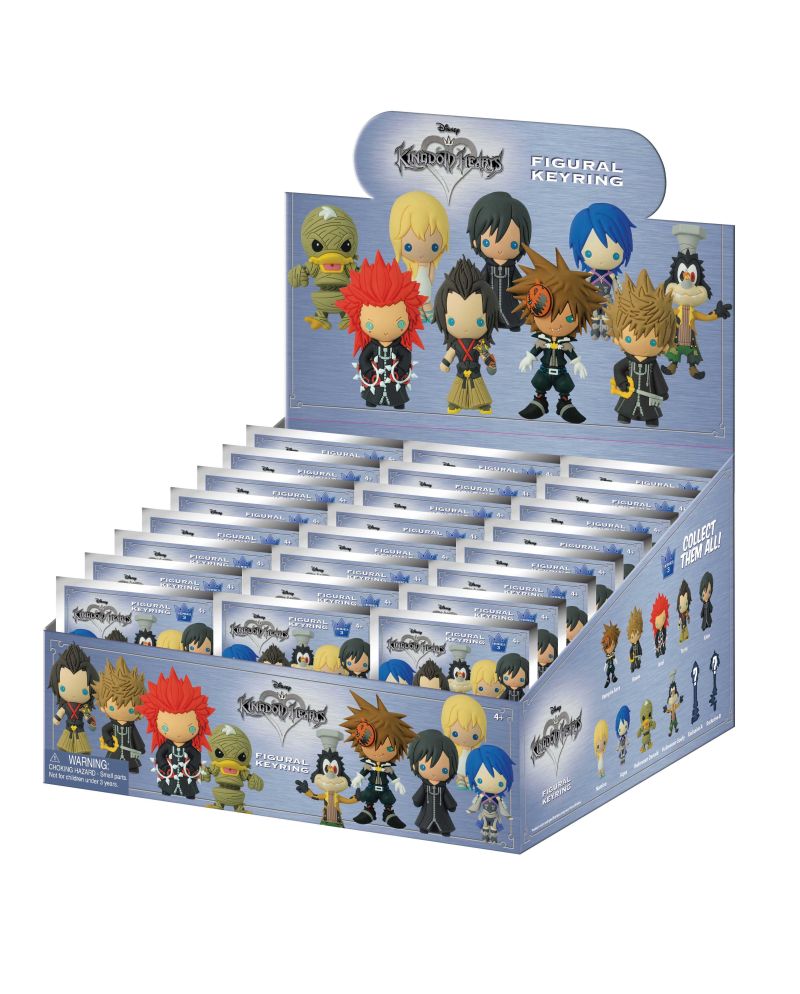 KINGDOM HEARTS - Series 3 - 3D Foam Bag Clip (Display 24 Pcs) - vue principale