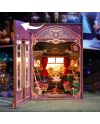 BOOK NOOK KIT - DIY- Voyage Magique - 462pcs + LED Light - vue de face