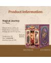 BOOK NOOK KIT - DIY- Voyage Magique - 462pcs + LED Light - vue de detail
