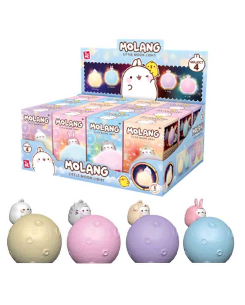 MOLANG - Light Moon Light Series - Assortiment 12 Fig. 8cm - vue principale