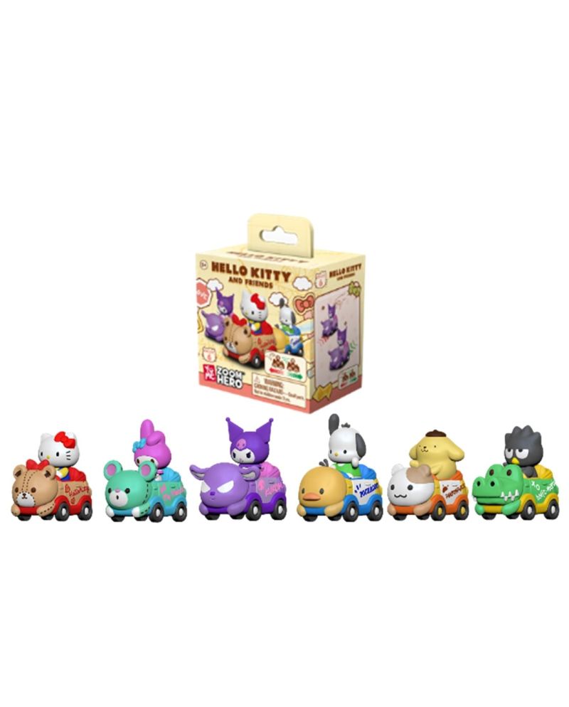 HELLO KITTY - Zoom Hero 1 - Assortiment 12 Figurines 5cm Blind Box - vue principale