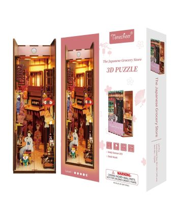 BOOK NOOK KIT - DIY- Epicerie Japonaise - 134pcs + LED Light - vue principale