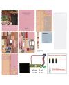 BOOK NOOK KIT - DIY- Epicerie Japonaise - 134pcs + LED Light - vue du packaging