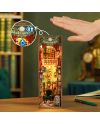 BOOK NOOK KIT - DIY- Librairie de la rive gauche - 347pcs + LED Light - vue de face