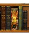 BOOK NOOK KIT - DIY- Librairie de la rive gauche - 347pcs + LED Light - vue de profil
