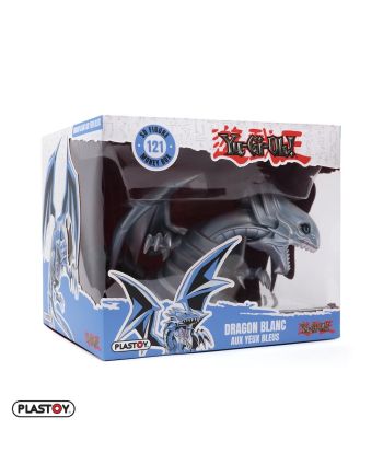 YU-GI-OH! - Dragon blanc aux yeux bleus - Tirelire PVC 16cm - vue de face