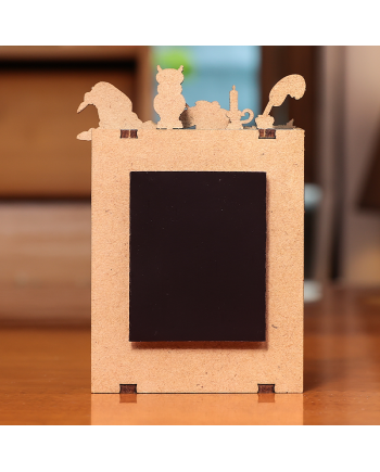 MINI BOOK NOOK KIT - DIY- Etagère Magique - Avec Aimants - vue de dos
