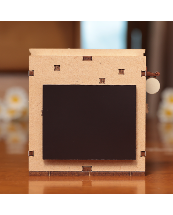 MINI BOOK NOOK KIT - DIY- Boutique de fleur - Avec Aimants - vue de dos