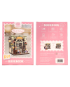 MINI BOOK NOOK KIT - DIY- Boutique de fleur - Avec Aimants - vue de detail