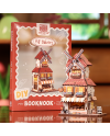 MINI BOOK NOOK KIT - DIY- Moulin Boulangerie - Avec Aimants - vue principale