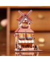MINI BOOK NOOK KIT - DIY- Moulin Boulangerie - Avec Aimants - vue de face