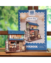 MINI BOOK NOOK KIT - DIY- Restaurant de Ramen - Avec Aimants - vue principale
