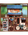 MINI BOOK NOOK KIT - DIY- Restaurant de Ramen - Avec Aimants - vue de profil