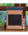 MINI BOOK NOOK KIT - DIY- Restaurant de Ramen - Avec Aimants - vue de dos