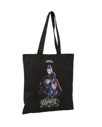 K-POP DEMON HUNTERS - Huntrix - Tote Bag Noir - vue principale