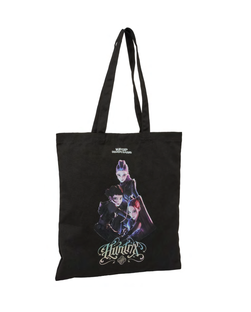 K-POP DEMON HUNTERS - Huntrix - Tote Bag Noir - vue principale