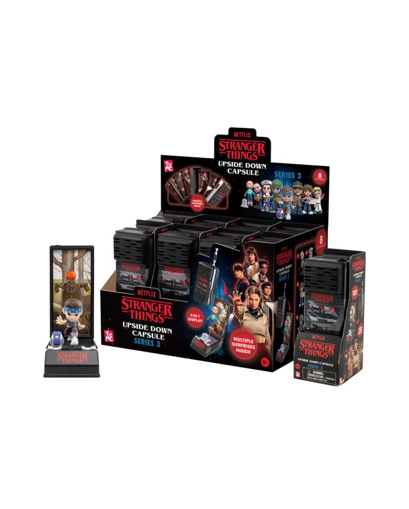 STRANGER THINGS - Talkie Walkie Capsule - Assort 8 Figurines BLIND BOX - vue principale
