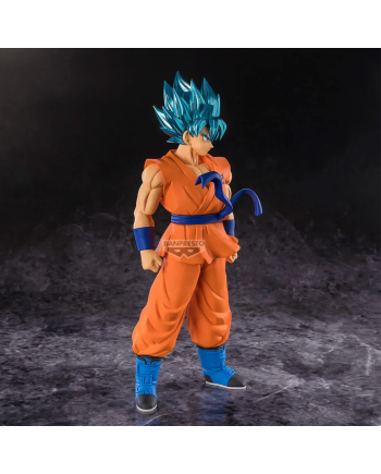 Figurine Dragon Ball Super – Goku Super Saiyan Blue – "Blood of Saiyans" Banpresto