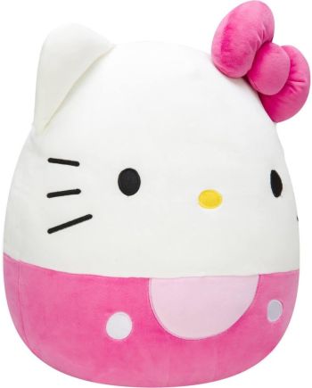 SQUISHMALLOWS - Hello Kitty Pink Peluche 30cm - vue de face