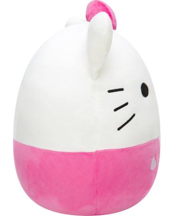 SQUISHMALLOWS - Hello Kitty Pink Peluche 30cm - vue de profil