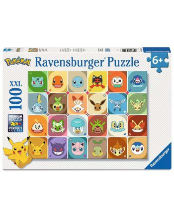 POKEMON - Portraits de Pokémon - Puzzle 100P - vue principale