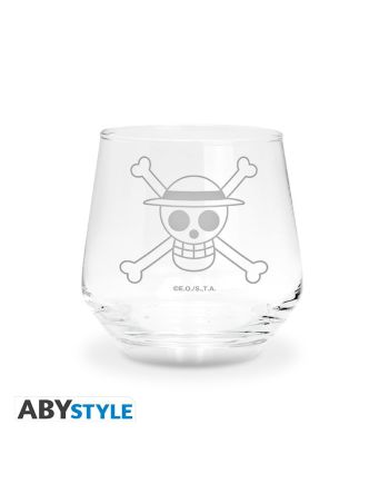 ONE PIECE - Luffy & Ace - Set de 2 Verres 300ml - vue de dos