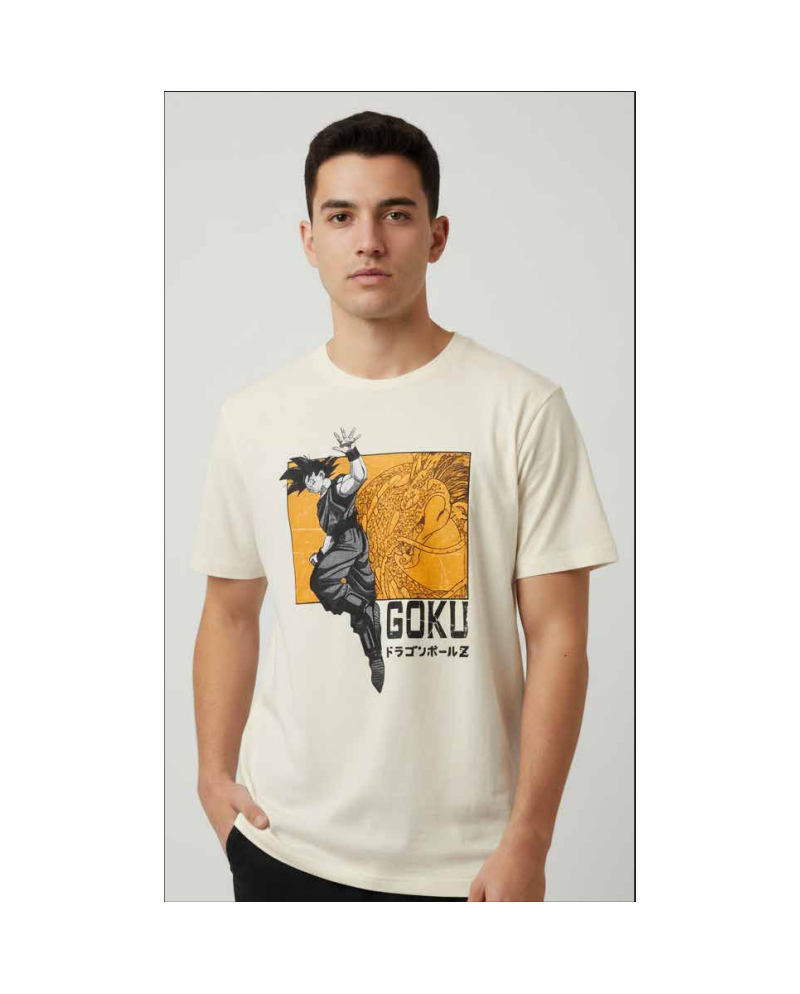 DRAGON BALL Z - Goku Dragon - T-Shirt Homme (L) - vue principale